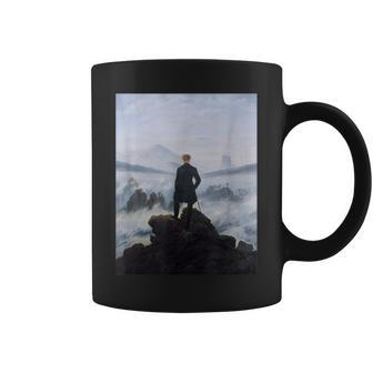 Caspar David Friedrich Wanderer Above The Sea Fog Coffee Mug - Monsterry