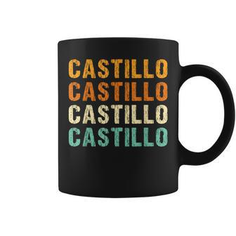 Castillo Last Name Family Reunion Surname Personalized Coffee Mug - Seseable
