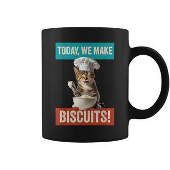 Cat Make Biscuits Cat Baker Kitten Cook For Cat Owner Coffee Mug | Mazezy UK