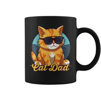 Cat Dad Cat Lover Cat Daddy Dad Fathers Day Coffee Mug - Thegiftio UK