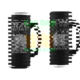 Cat Dad The Man The Myth The Snack Dealer Father's Day Coffee Mug | Mazezy