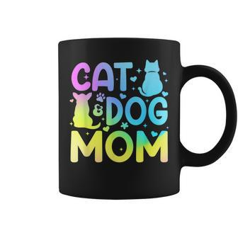 Cat Dog Mom For Pet Lovers Coffee Mug | Mazezy DE