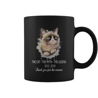 Cat Grumpy Thank You For The Memes For Men Coffee Mug - Monsterry CA