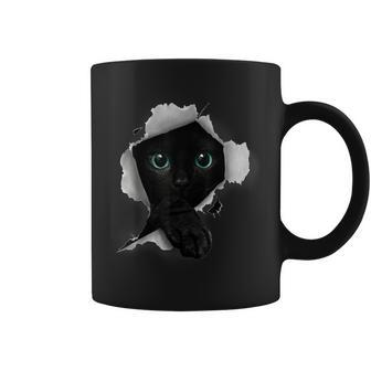Cat Lover Cat Owner Black Cat Kitten Cat Coffee Mug - Seseable