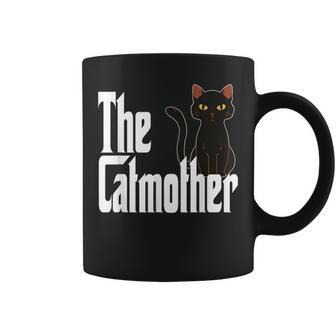 Cat Mother The Catmother Crazy Cat Mom Mama Coffee Mug - Seseable