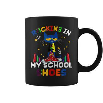 Cat-Rocking I N My-School-Shoes-Back To-School-Cat-Lover Coffee Mug | Mazezy AU