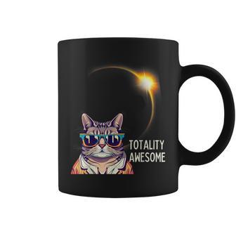 Cat Totality Awesome Solar Eclipse 2024 40824 Accessories Coffee Mug - Monsterry AU