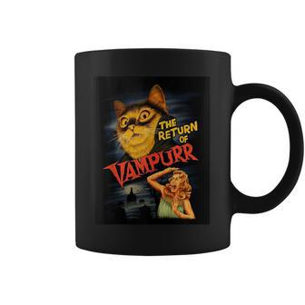 Cat Vampire Classic Horror Movie Graphic Coffee Mug - Monsterry DE