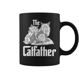 The Catfather Mafia Cat Graphic Coffee Mug - Thegiftio UK