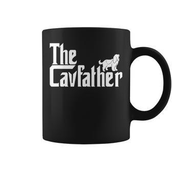 Cavalier King Charles Spaniel Ruby Cav Father Coffee Mug | Mazezy