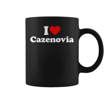 Cazenovia Love Heart College University Alumni Coffee Mug | Crazezy CA