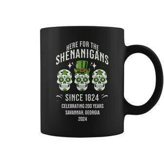 Celebrating 200 Years St Patrick's Day 2024 Savannah Ga Coffee Mug - Monsterry