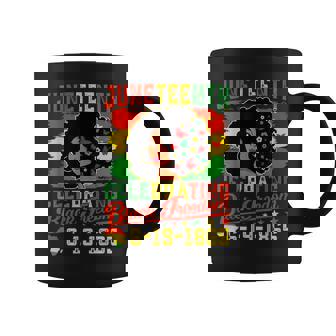 Celebrating Junenth Freedom 1865 Emancipation Black Women Coffee Mug - Seseable