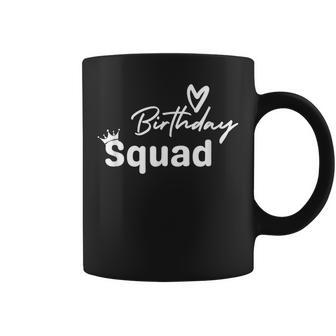 Celebration Squad For Girl's Birthday Party Women Coffee Mug | Crazezy UK