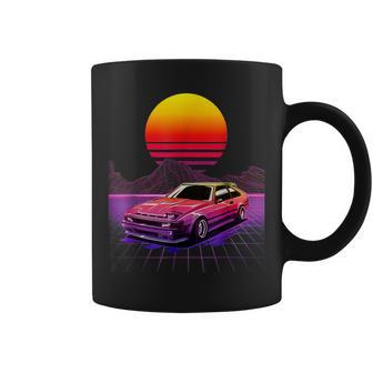 Celica Outrun Synthwave Vaporwave Aesthetic 80'S Retro Coffee Mug - Monsterry