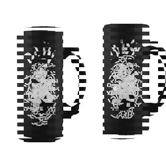 Celtic Theme Dillon Irish Family Name Coffee Mug | Seseable CA