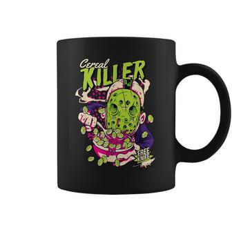Cereal Killer Horror Movies True Crime And Cereal Lovers Coffee Mug - Thegiftio UK