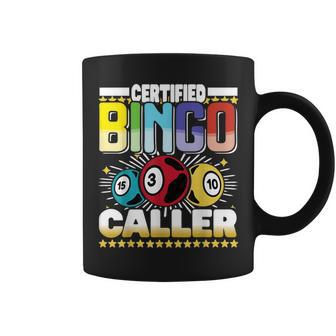 Certified Bingo Caller Bingo Player Gambling Bingo Coffee Mug - Monsterry