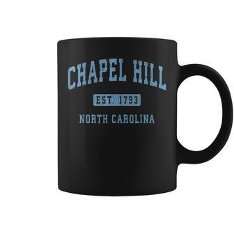 Chapel Hill North Carolina Nc Vintage Athletic Sports Coffee Mug - Seseable