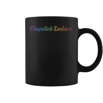 Chapstick Lesbian Lgbt Flag Homosexual Bisexual Gay Lesbian Coffee Mug - Monsterry DE