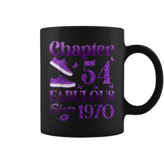 Chapter 54 Fabulous Since 1970 54Th Birthday For Women Coffee Mug - Monsterry AU