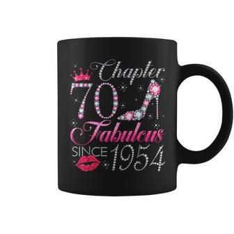 Chapter 70 Fabulous Since 1954 70Th Birthday For Women Coffee Mug - Thegiftio UK