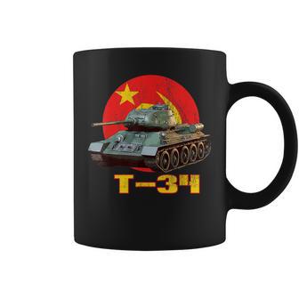 Char Soviétique T-34 De La Seconde Guerre Mondiale Tasse - Cadeauxyz
