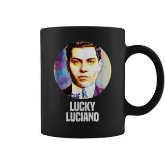 Charles Lucky Luciano Gangster Boss Color Coffee Mug | Crazezy AU
