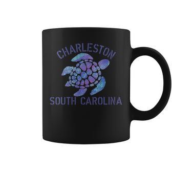 Charleston Sc Beach Tribal Turtle Coffee Mug - Monsterry UK