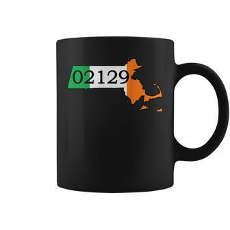 Charlestown 02129 Irish Flag Coffee Mug - Monsterry