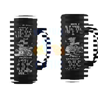 Chat Il Était Une Fois Femme Fille Humour Chats Tasse - Cadeauxyz