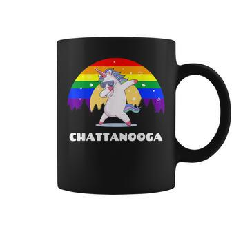 Chattanooga Tennessee Lgbtq Gay Pride Rainbow Coffee Mug - Monsterry UK