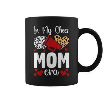 In My Cheer Mom Era Cheerleading Football Cheer Mom Coffee Mug - Seseable