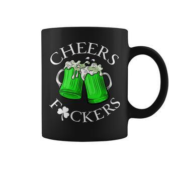 Cheers FCkers St Patrick's Day Lucky Coffee Mug - Thegiftio UK