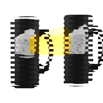 Cheese Wedge Costume Matching Pair With Wine Costume Coffee Mug - Monsterry