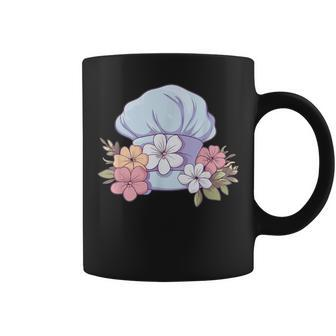Chef`S Hat With Flowers I Cook I Chef`S Hat Coffee Mug | Mazezy