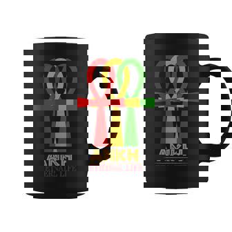 Chemise Historique Du Mois Noir Croix Ankh Afrique Rasta Tasse - Cadeauxyz