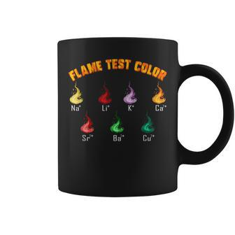 Chemistry Science Chemist Flame Test Color Coffee Mug - Monsterry