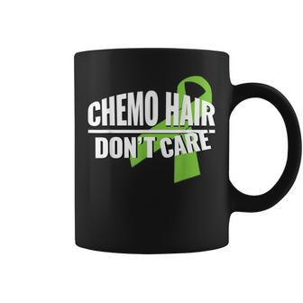 Chemo Hair Don't Care B Cell Lymphoma Cancer Coffee Mug - Monsterry DE
