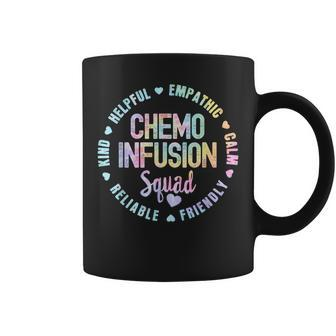 Chemo Infusion Squad Future Oncology Nurse Nursing S Tie Dye Coffee Mug - Monsterry DE