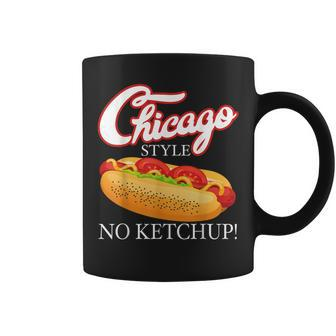 Chicago Hot Dog Summer Style 4Th Of July No Ketchup Coffee Mug - Monsterry