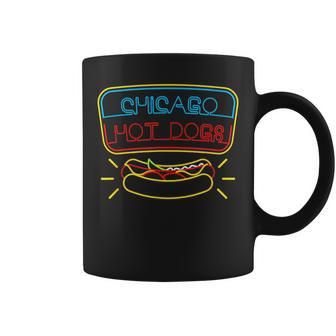 Chicago Hot Dogs & Bbq Condiments Coffee Mug - Monsterry DE