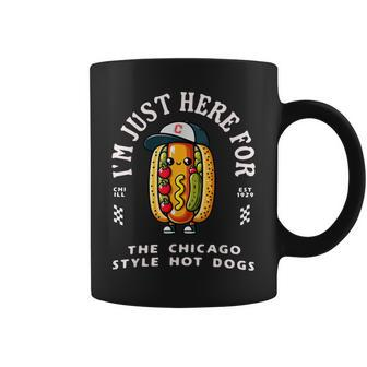 Chicago Style Hot Dog Lover Chicago Foodie Hot Dog Coffee Mug - Monsterry DE