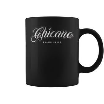 Chicano Brown Pride Mexican Hombre Retro Coffee Mug - Monsterry DE