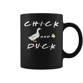 Chick And Duck Quote Coffee Mug - Monsterry