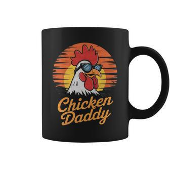 Chicken Daddy Vintage Farmer Fathers Day Mens Coffee Mug - Thegiftio UK