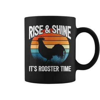 Chicken Farmer & Chicken Lover Rooster Coffee Mug - Monsterry DE