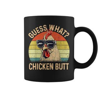 Chicken Guess What Chicken Butt Coffee Mug - Seseable