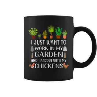 Chicken Lover Gardening For Women Gardener Coffee Mug - Monsterry AU
