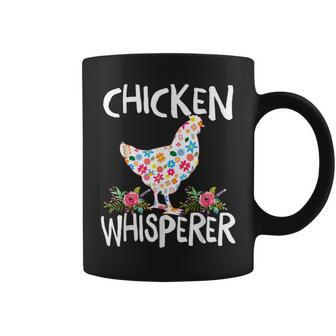 Chicken Whisperer Chicken For Farmer Women Coffee Mug - Thegiftio UK